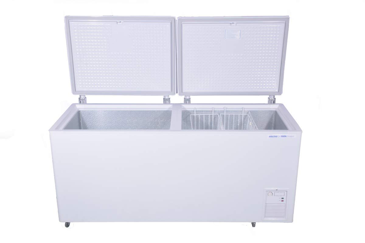 Voltas 500 Liter Double Door Deep Freezer CFHT500DD White Deep Freezers Mart